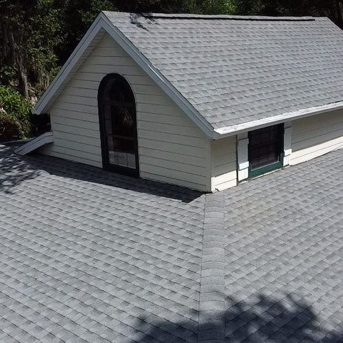Residential asphalt shingle roof replacement