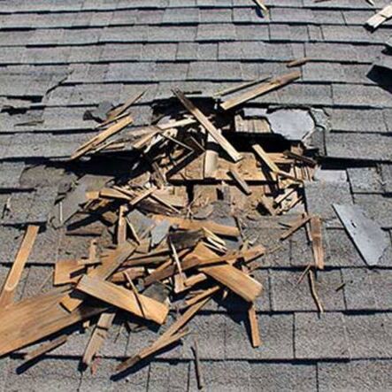 A Roof Needing Repair
